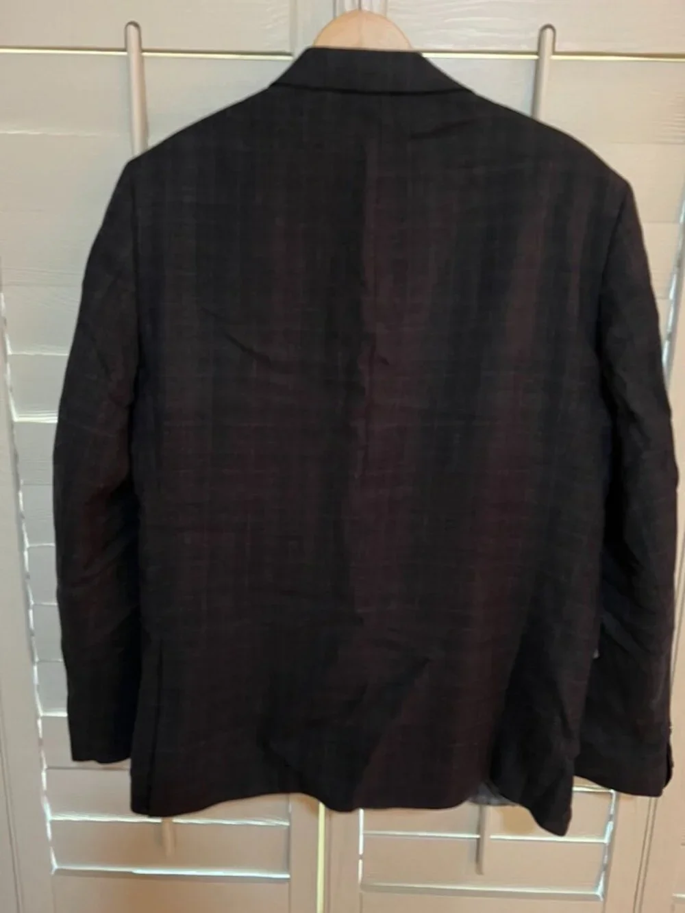 Calvin Klein Extreme Slim Fit Men's Grey Sport Coat - 100% Wool Size 46R